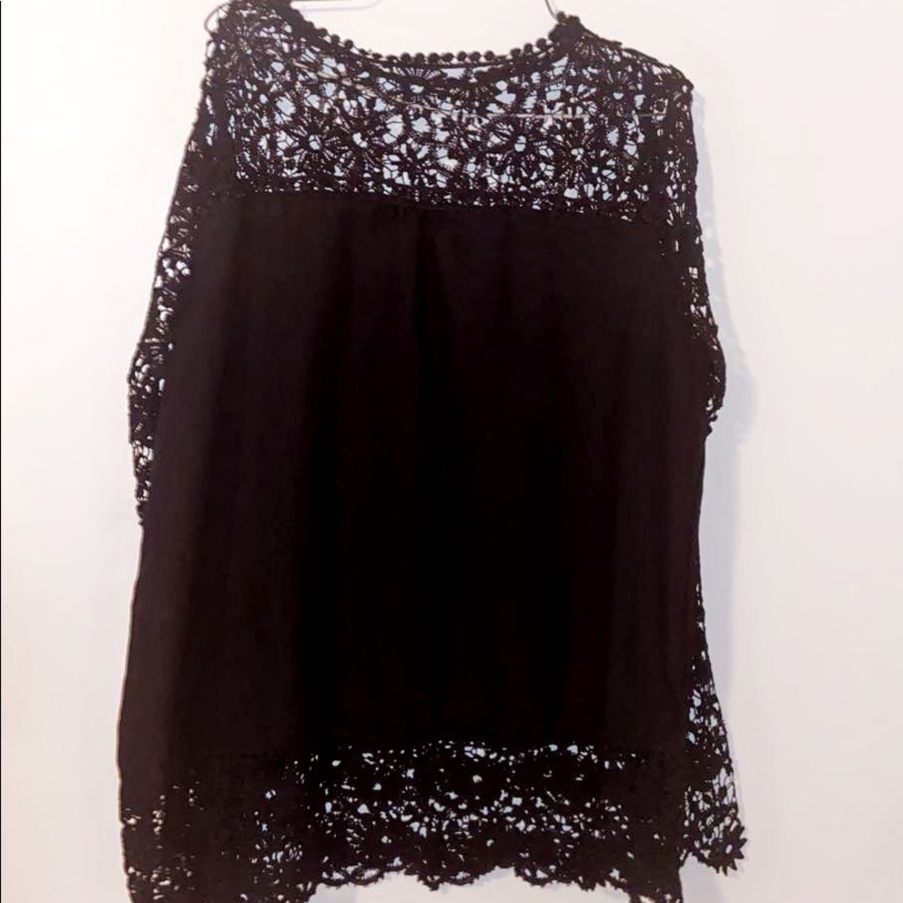 boutique lace blouse